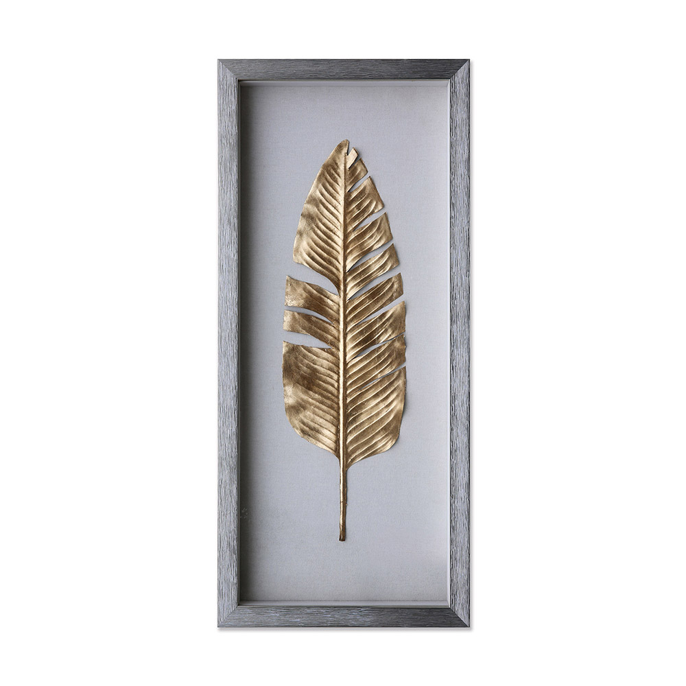 Pluma Golden Artwork II - Sophia Home