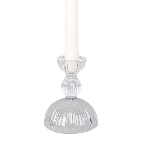 Ruffles Cup Glass Candle Holder - Image 2