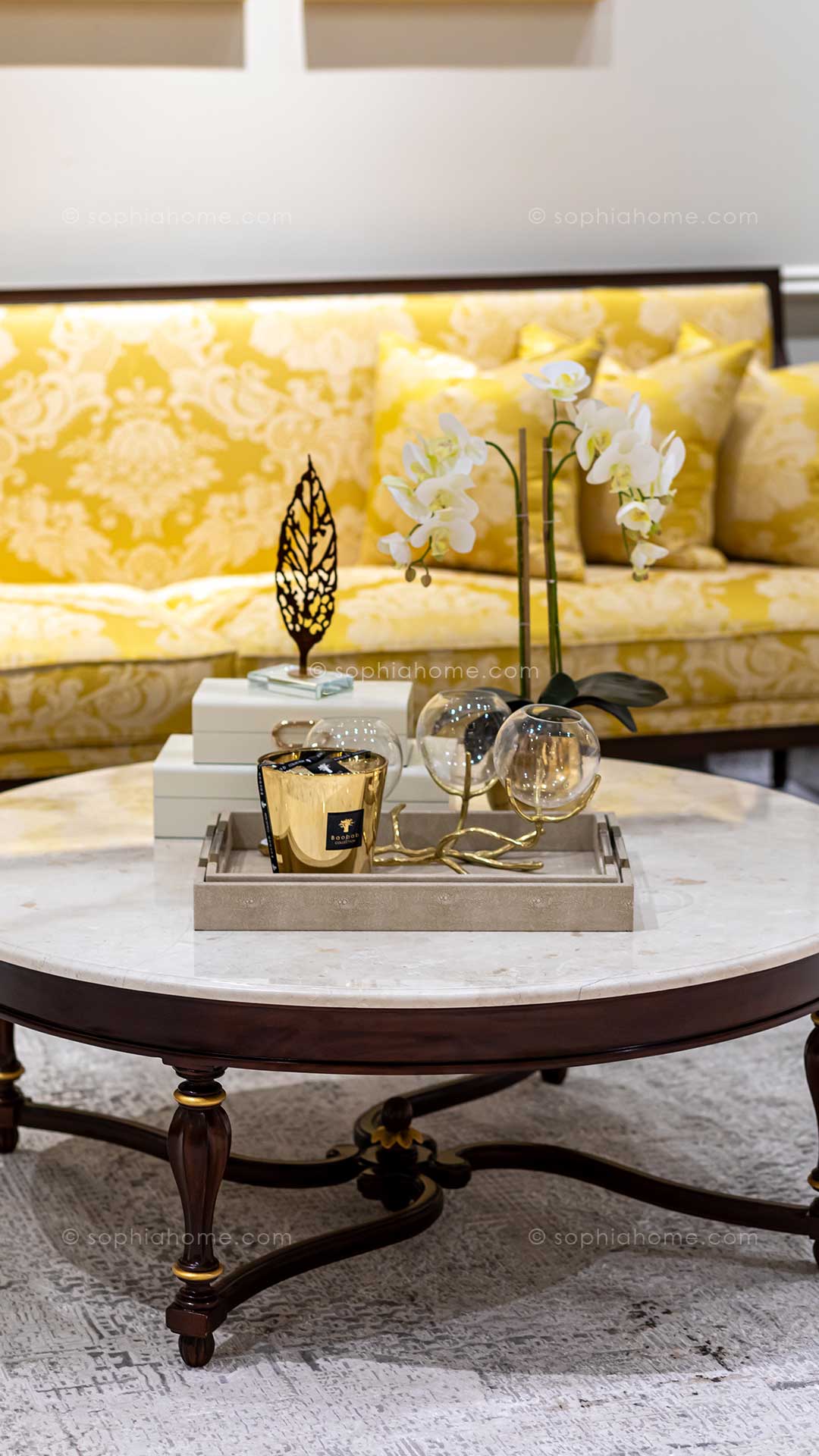 majlis-furniture-marble-top-Coffee-table-3