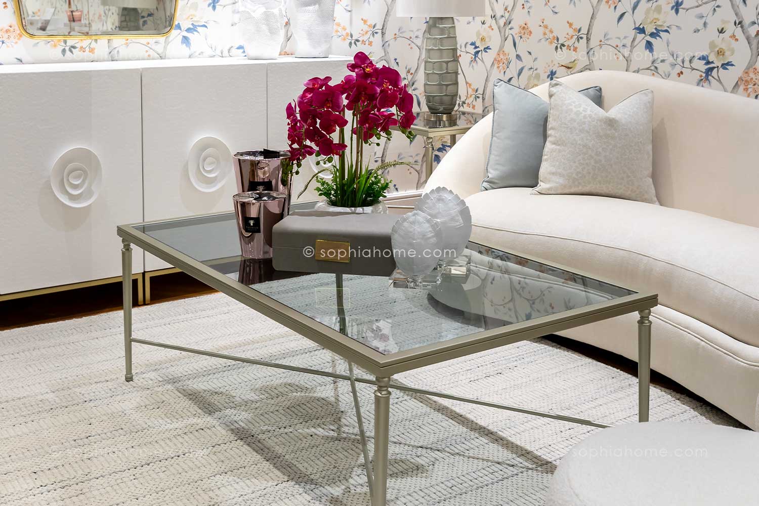 Living-room-furniture-Glass-Top-Coffee-Table-4