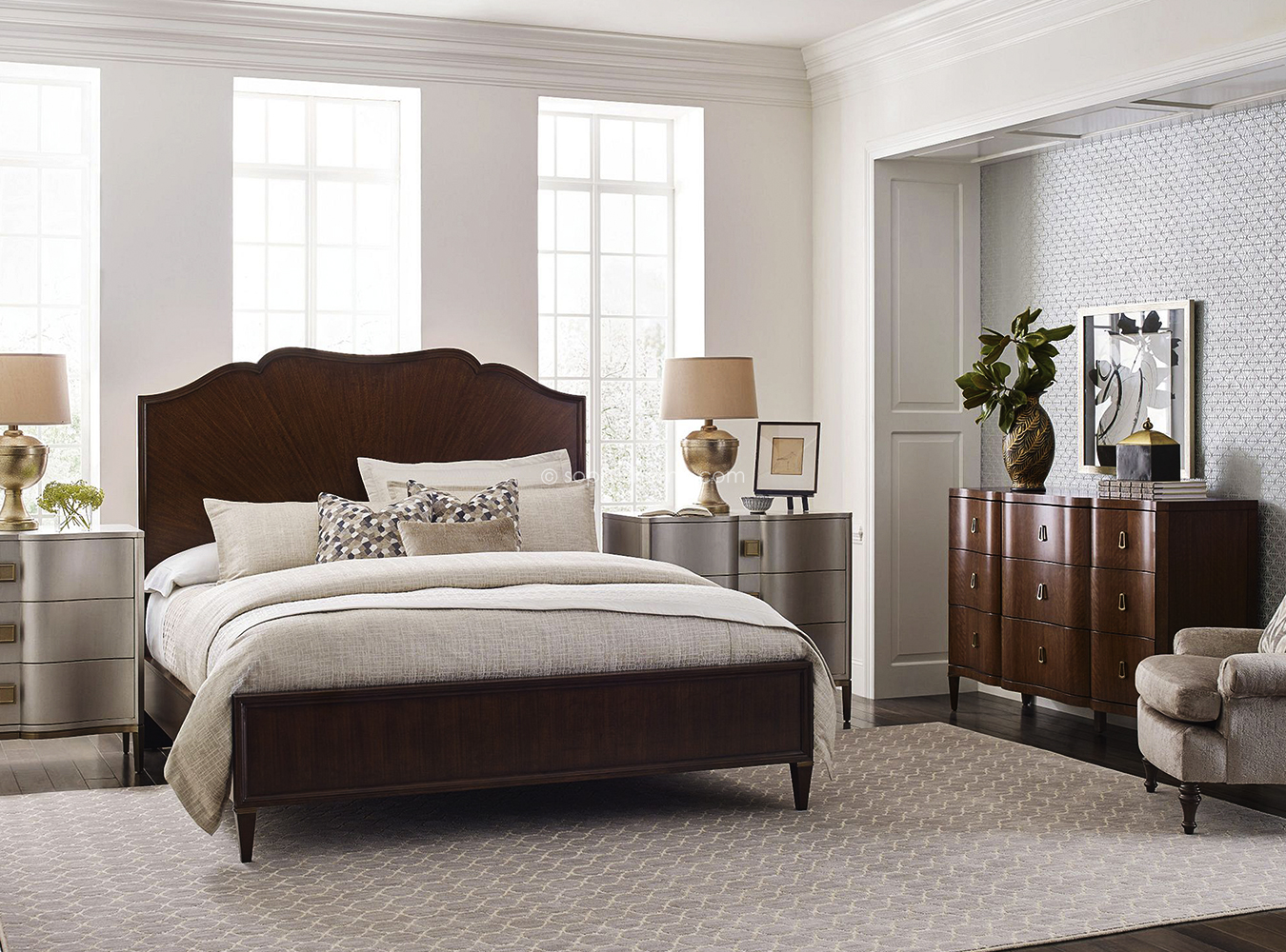 Modern Bedroom Furniture Set (1)