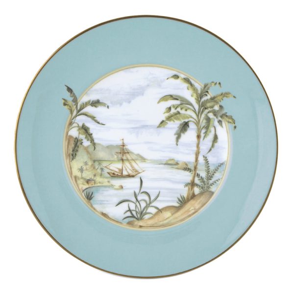 British Colonial Tradewind Accent Plate