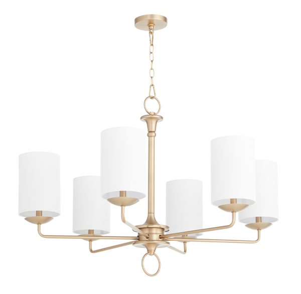 Ginevra Chandelier - Aged Brass