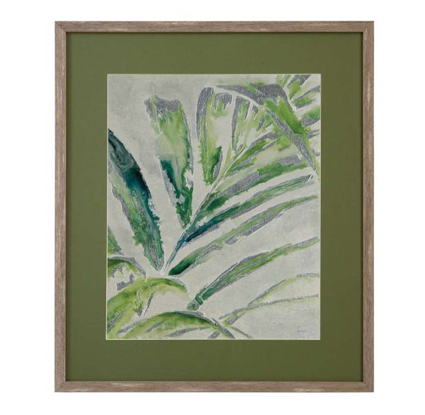 Green Palm I Framed Print