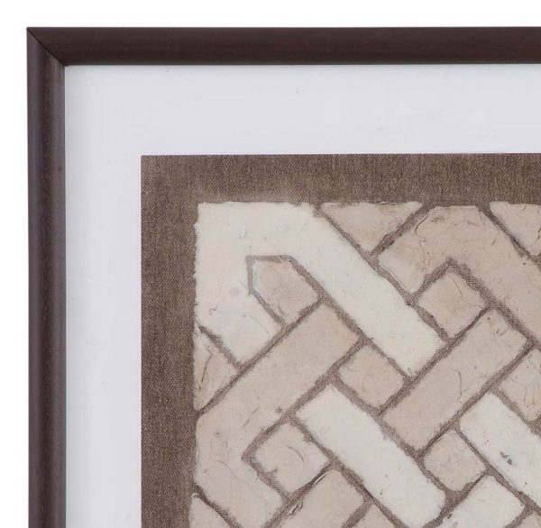 Knotted Tiles IV Framed Print - Image 2