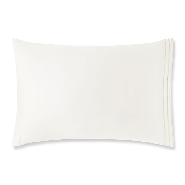 Alba Standard Pillowcase - Cream Sand