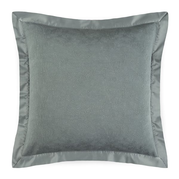 Aura Square Pillowcase - Pewter