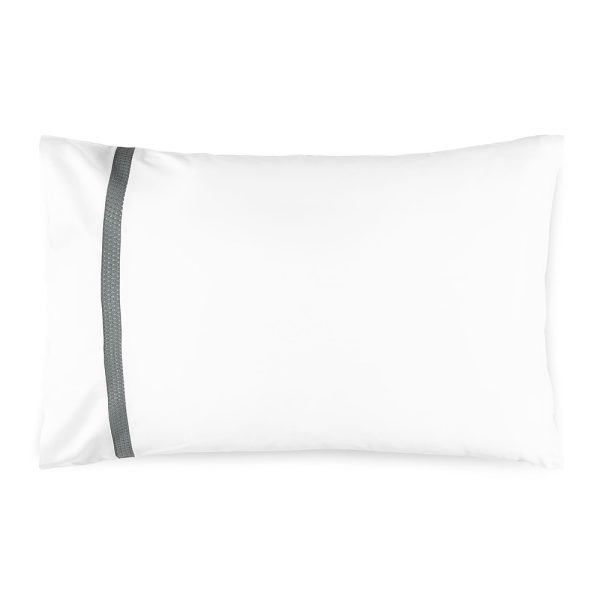 Sonia Standard Pillowcase - White Pewter