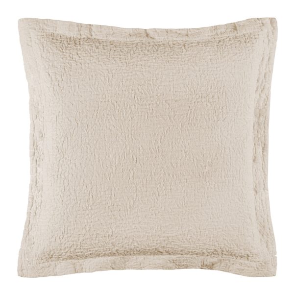 Tamara Square Pillowcase - Sand