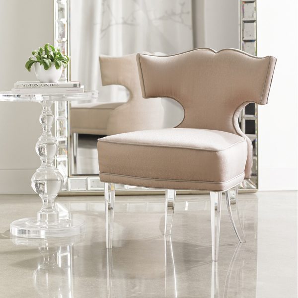 Facet-Nating Accent Chair - Image 4