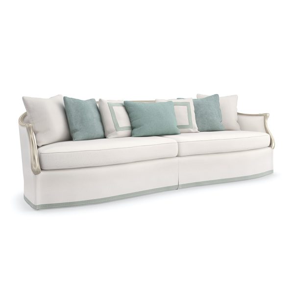 Le Canape Skirted 4 Seater Sofa