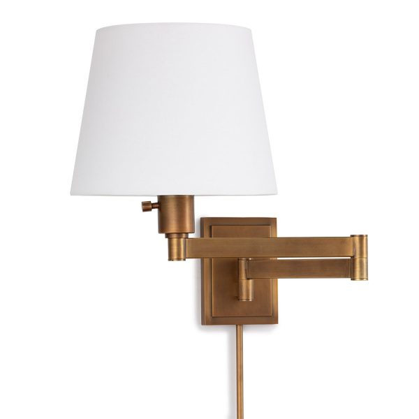 Virtue Sconce - Natural Brass