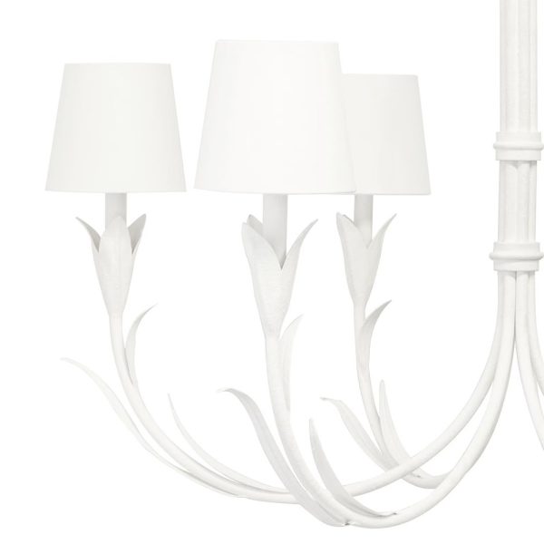 River Reed Chandelier - White - Image 3