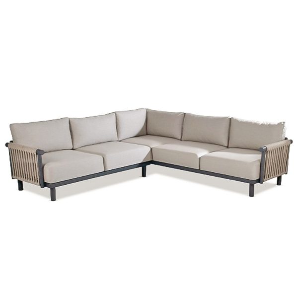 outdoor L shape sofa